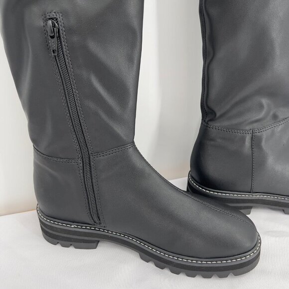 Aster Kandi Ecoflex Over-the-Knee Black Boots – Size 8 NWBox - Picture 5 of 9